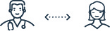 provider to patient icon